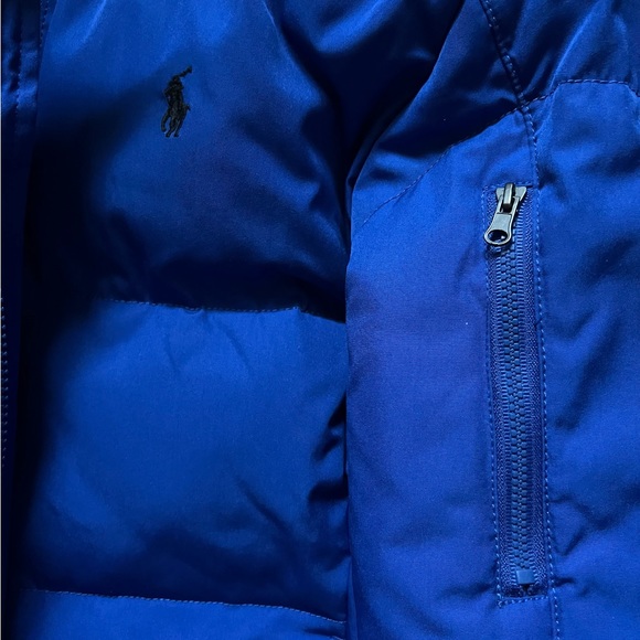 Preowned Boys Ralph Lauren Hooded Puffer Size Large - Picture 2 of 5